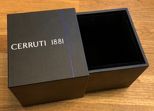 Gepolsterte uhrenbox cerruti - gepolsterte,