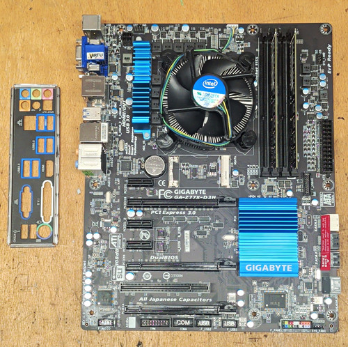 Gigabyte z77x d3h microatx - ga-z77x-d3h,