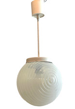 original Bauhaus Lampe Leuchte Opalglas Deckenlampe  Art Deco Pedant Lamp