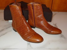 LORENZO BANFI hochwertige Leder Stiefeletten Gr.37 1/2 (37,5) Braun gut