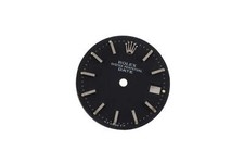 Rolex Date Zifferblatt, Black Dial (Matte Black), für Ref. 1570 / 1560 / 1500