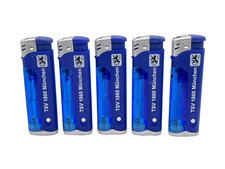 5er Set Feuerzeug TSV 1860 München NEU Fussball - Elektrofeuerzeug - Logo
