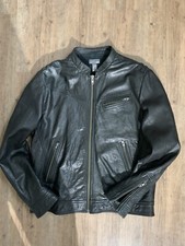 H&M Premium Herren Lederjacke