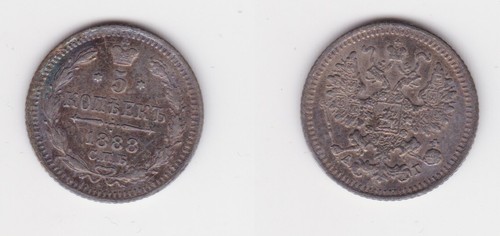 Kopeken silber münze - kopeken,