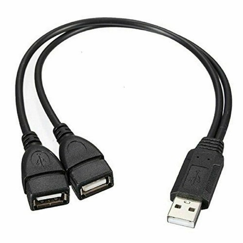 Usb stecker auf 2 - stecker,