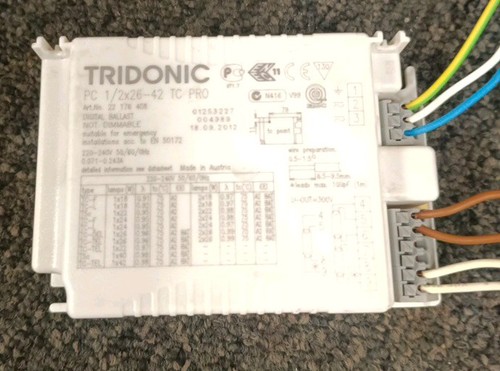 Tridonic ballast 22176408 1 - tridonic,