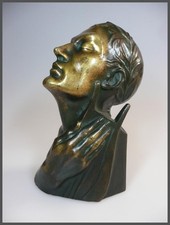 *UNIQUE AND BEAUTIFUL BRONZE SCULPTURE* -  'ORPHEE'  - SIGNED BY MAX LE VERRIER