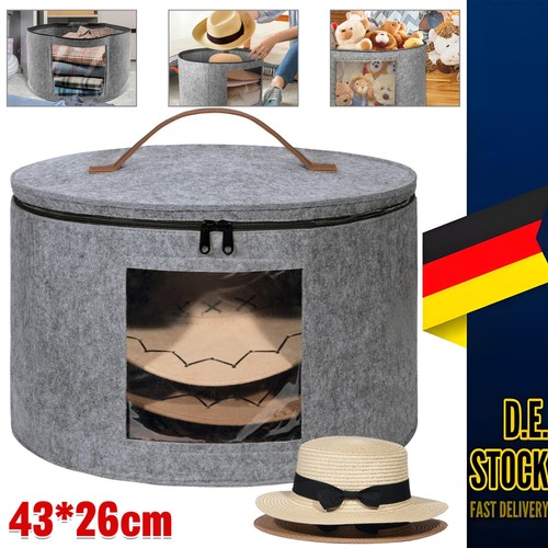 Hutschachtel rund filz - hutschachtel, hut