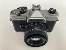 FUJICA STX-1 Objektiv FUJI 1:2,2 f=55 mm Spiegelreflexkamera (funktionsfähig)!
