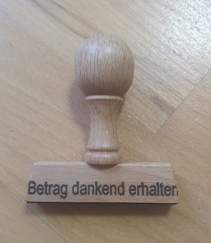 Holzstempel stempel - stempel, ✼