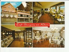 KÖNIGSWINTER....., Cafe Bungarz, 4 Ans. u.a. Vorderans., Kuchentheke.....col  AK
