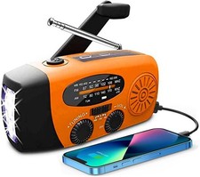 Solar Radio mit Kurbel Dynamo