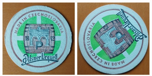 Bierdeckel pilsner urquell - bierdeckel,