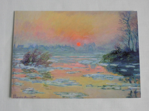 Postkarten sonnenuntergang - 1x,