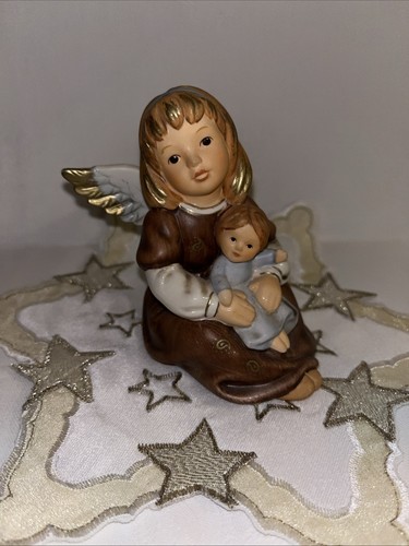 Goebel engel mit puppe - engel,