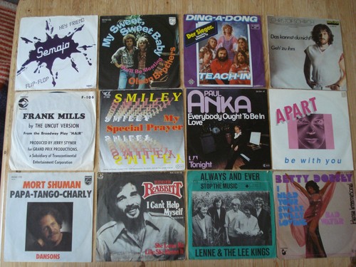 Schallplatten sammlung - schallplatten, 7"