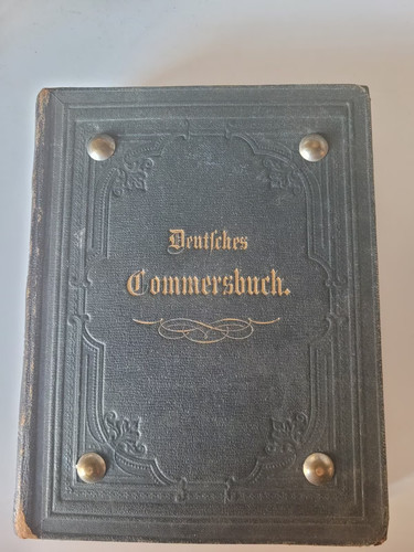 Studentika 1886 kommersbuch - 1886,