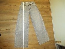 ⛄️❄️ Bershka Jeans Hose grau weit Gr. 34 XS kaum getragen Damen ⛄️❄️