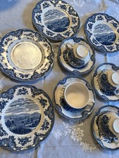 4 Gedecke Kaffee Johnson Bros