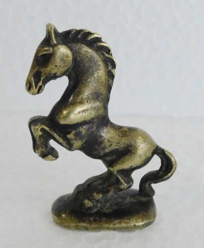 Kleine messing figur pferd - figur,