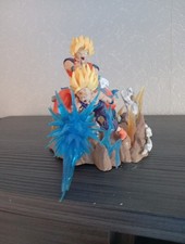 Dragon Ball Z Son Gohan & Goku Figur l Vater-Sohn Kamehameha Anime Modellfigur
