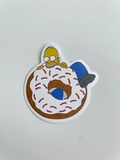 the simpsons sticker homer and