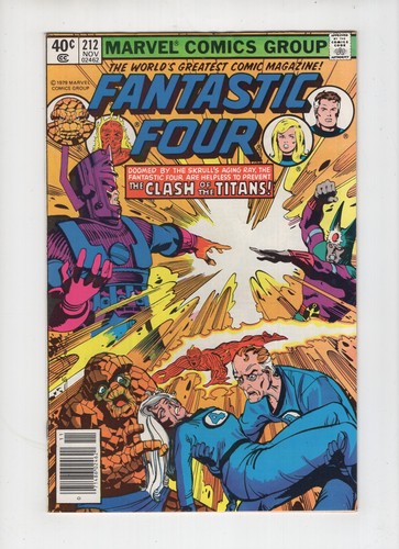Fantastic four 212 - fantastic, (1979)