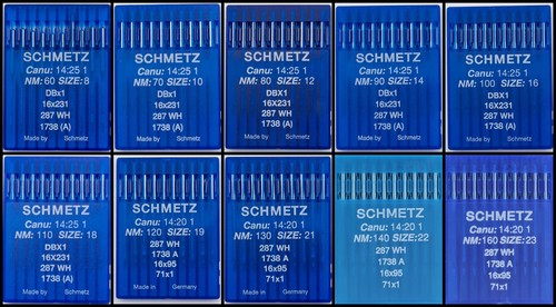 Schmetz rundkolbennadeln - schmetz,
