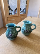 Silberdistel fayencen - zwei