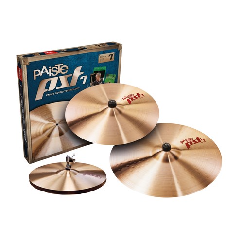 Paiste pst7 cymbalset medium - cymbalset,