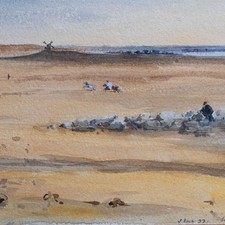 Wüstenlandschaft mit