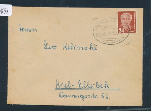 04691 bahnpost ovalstempel - 04691),