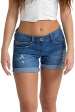 Damen Denim Shorts Basic in