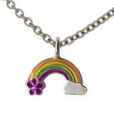 Halskette Anhänger Regenbogen