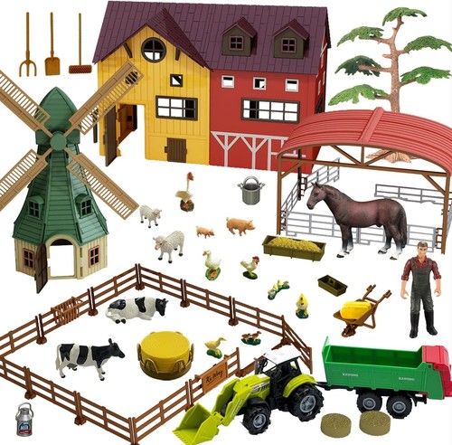 Bauernhof tiere spielzeug set - tiere,