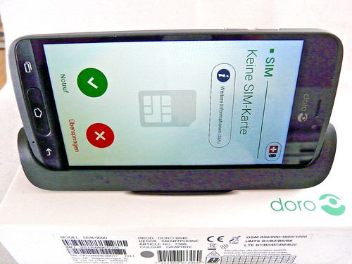 Doro 8040 grau 16gb ovp - doro,