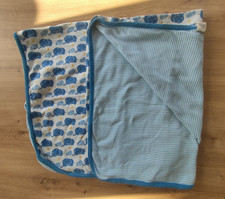 Baby wende decke blau weiß - baby,, blau-weiß