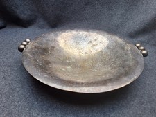 Art Deco Schale,  versilberte Schale, Silber, 