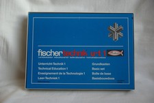 Fischertechnik Lernbaukasten u-t1, Grundkasten, Art. CVK60004, vollständig.