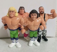WWF WWE Wrestling Hasbro Action Figuren Konvolut 4stk, Rockers, Texas Tor Butch