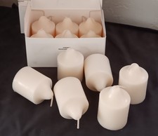 PartyLite 12 Votivkerzen"MARSHMALLOW VANILLE" herrliche Herbst-Winter-X-mas-Zeit