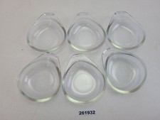 6x Schale Saale Glas Feuerfest
