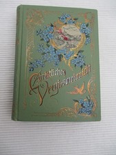 Altes Gebetbuch Christliches Vergißmeinnicht Bibelworte mit Poesien  ca. 1920