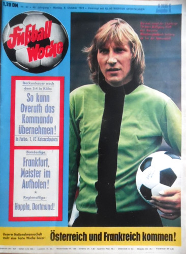 Fußball woche 1973 - fußball,