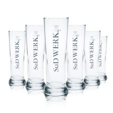 6x Sudwerk Bierglas 0,25l