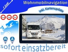 Wohnmobil – Reisemobil – Navigationsgerät – 7 Zoll – Europa – Kartenupdate – 3D