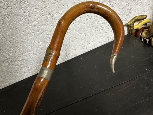 Holz gehstock wanderstock - holz,