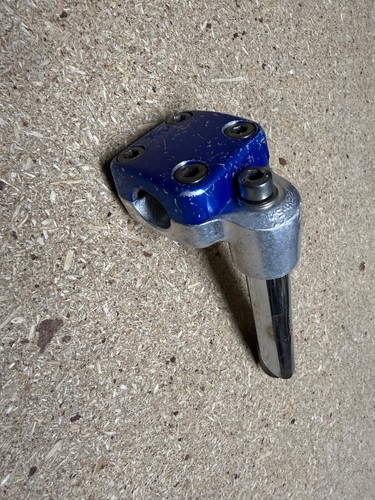 Vorbau 80s blau - sr, /silber