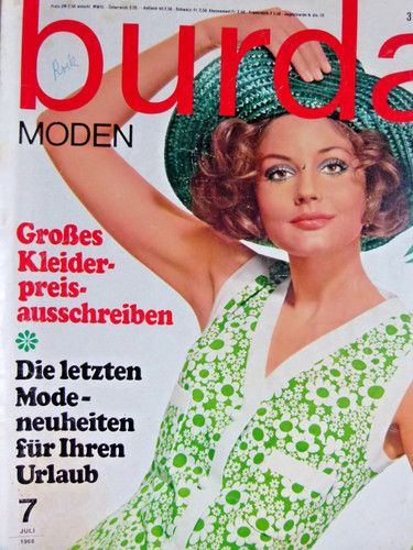 Altes burda modeheft ausgabe - modeheft,
