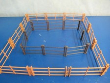 20 x brauner Zaun Koppel zu Reiterhof Western Bauernhof Playmobil 8804